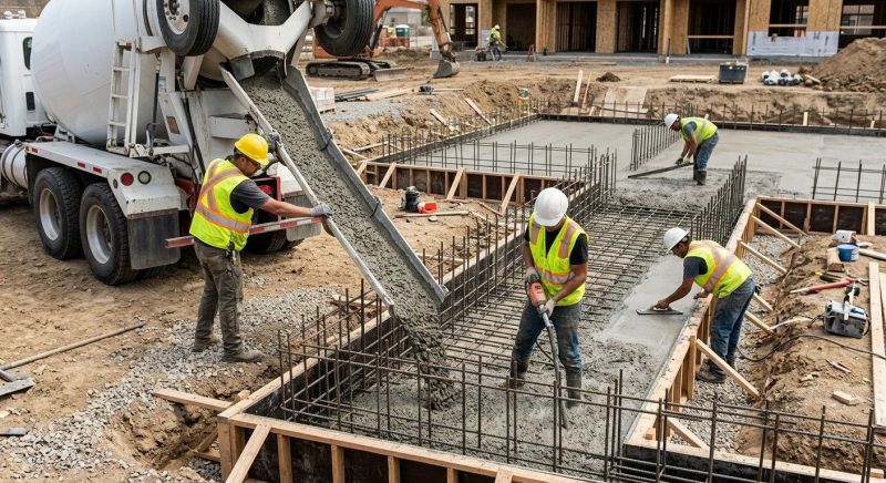 Concrete Foundation Installation Service
