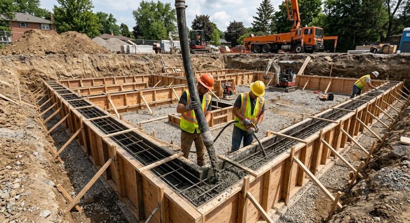 Concrete Foundation Installation Service